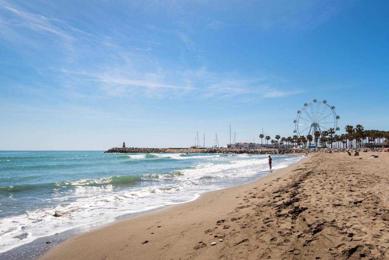Aloha Puerto Private Apartment 1St Line Carihuela Beach Torremolinos Exteriér fotografie